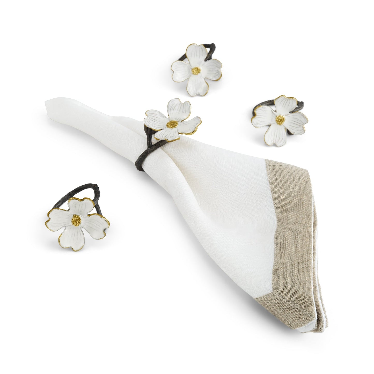Dogwood Napkin Rings