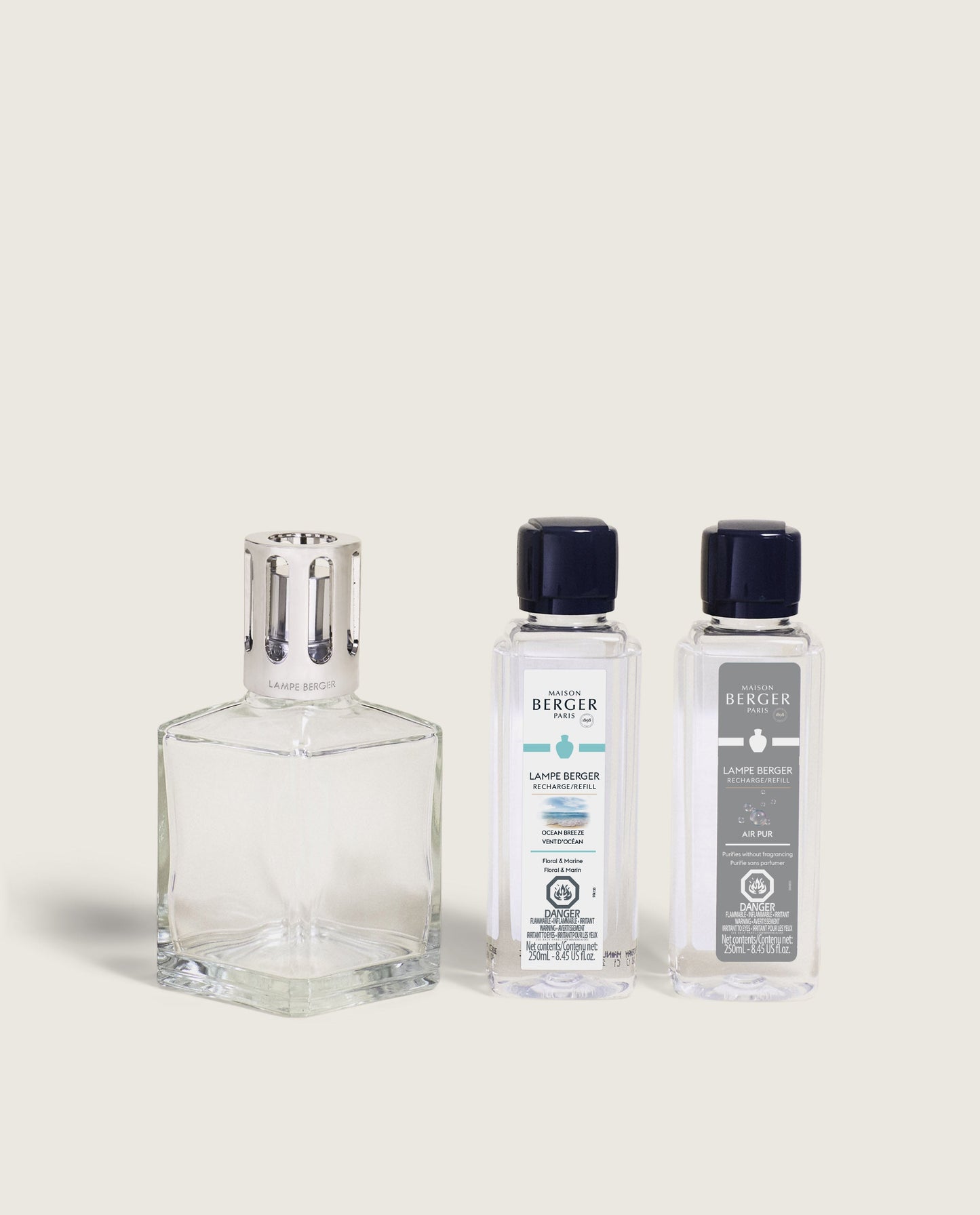 Essential Round Lamp Ritual Starter Kit with Air Pur So Neutral + Ocean Breeze