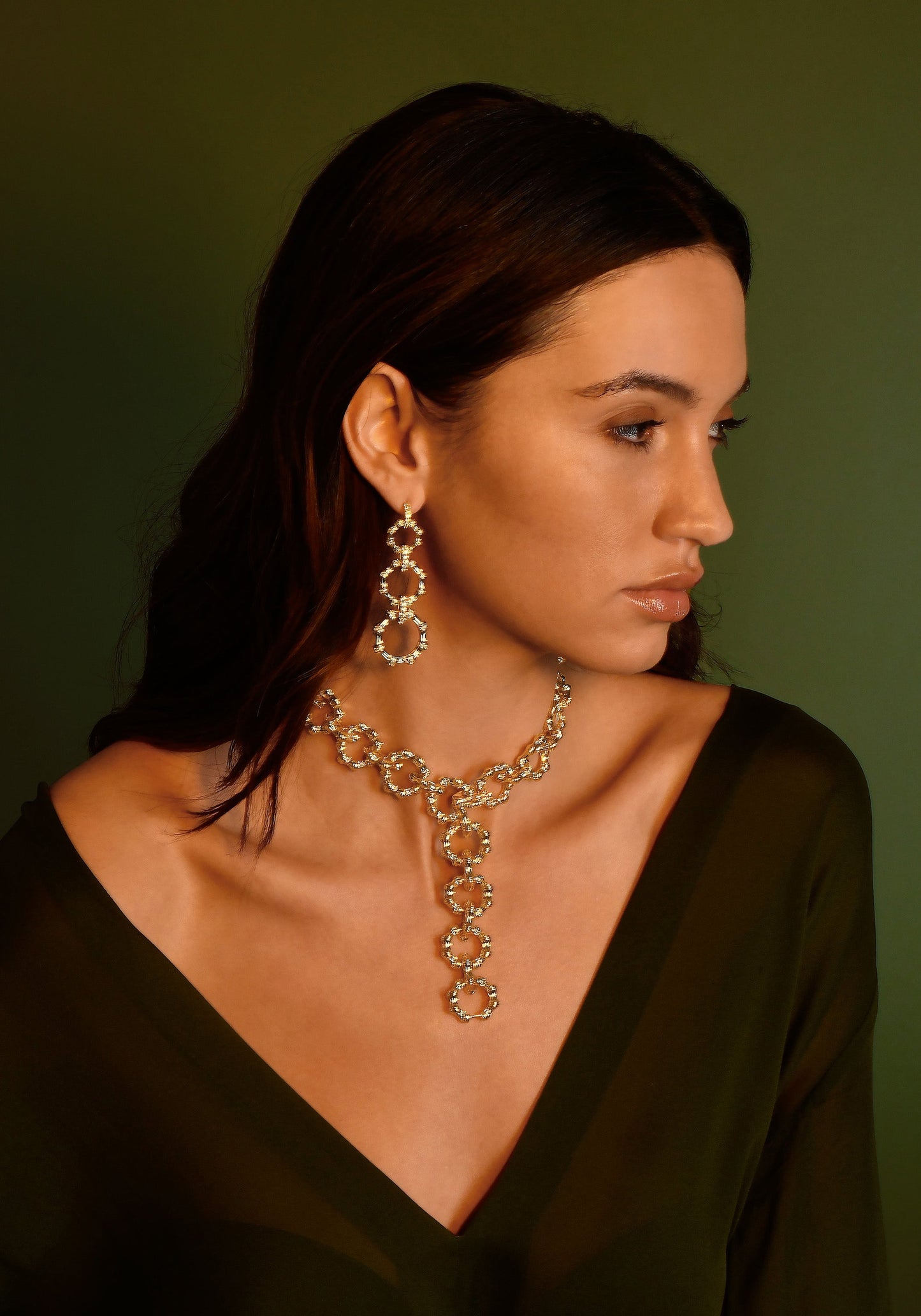 Bamboo Chain Necklace