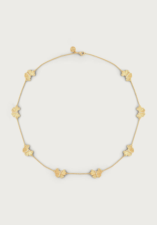 Butterfly Station Necklace