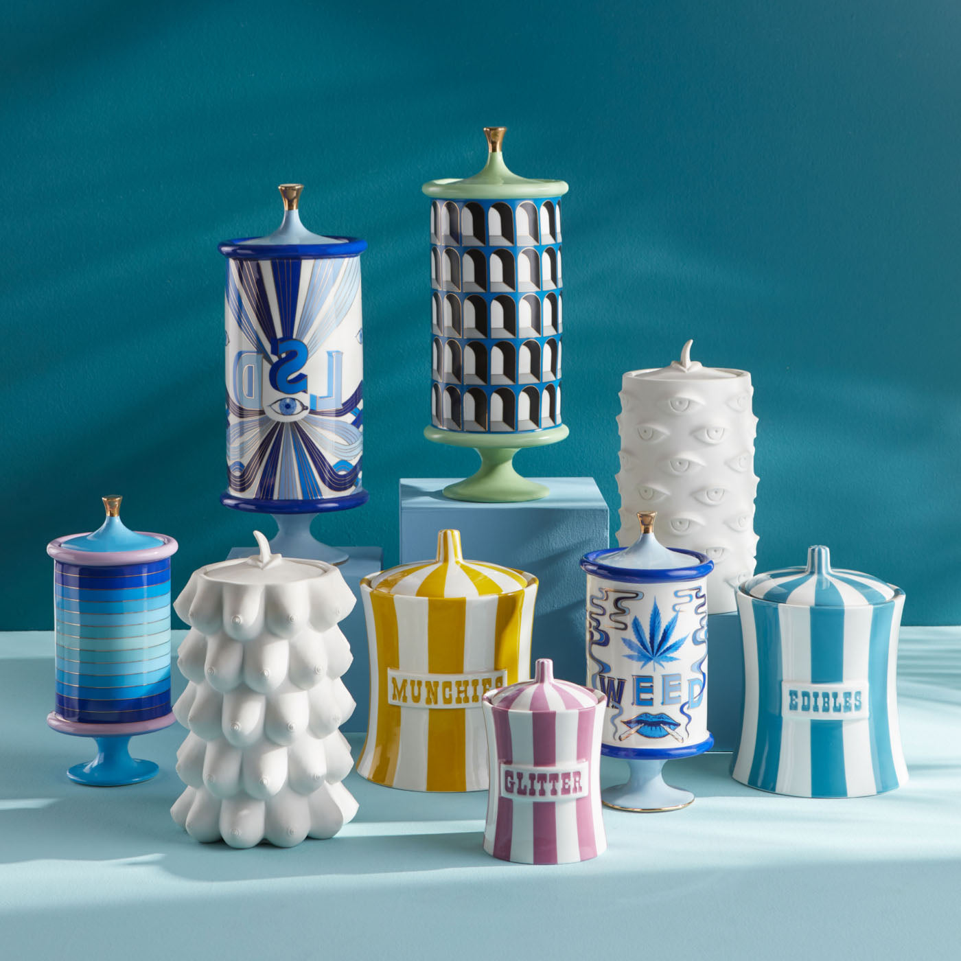 Muse Eyes Cookie Jar