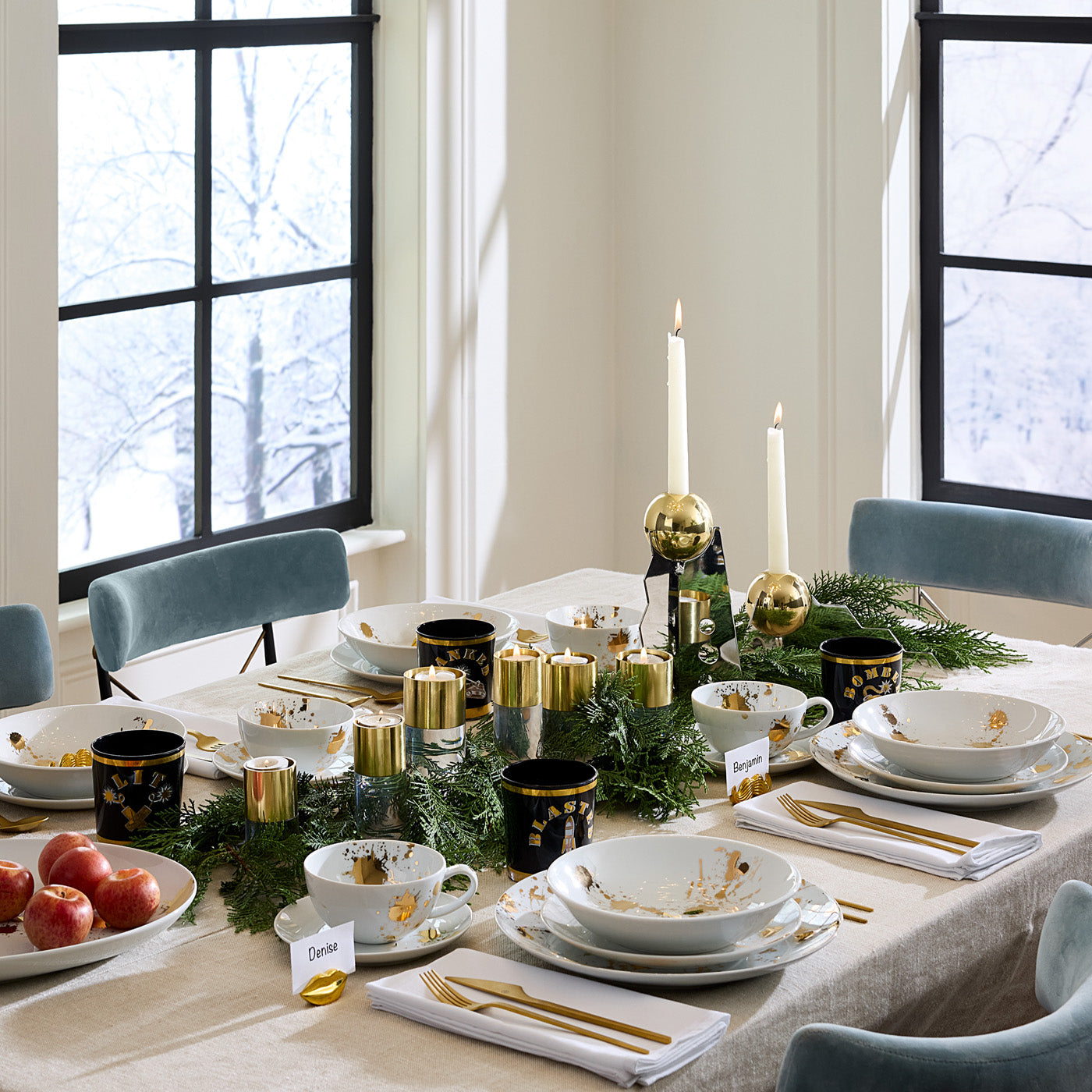 Mr. & Mrs. Muse Place Card Holder Set