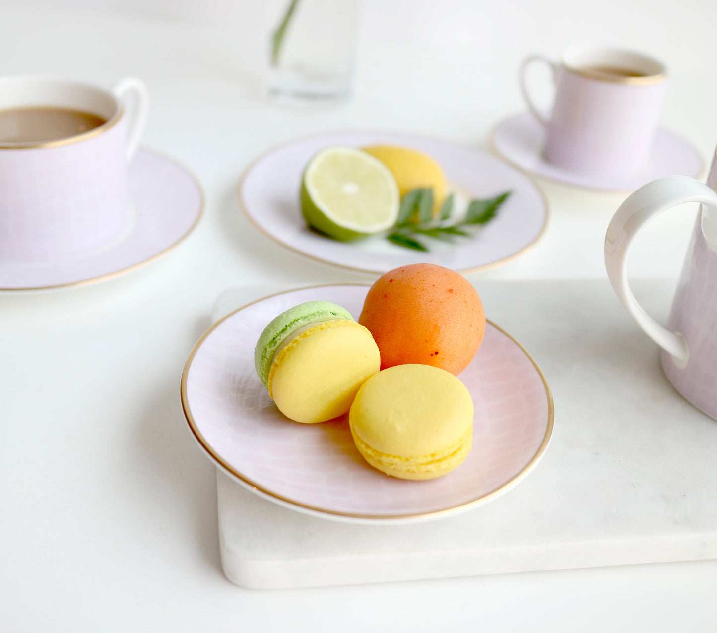 Layla - Set of 4, Tidbit / Coaster Plates