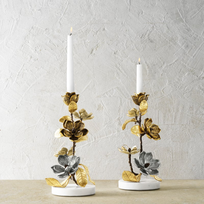 Vintage Bloom Candleholders
