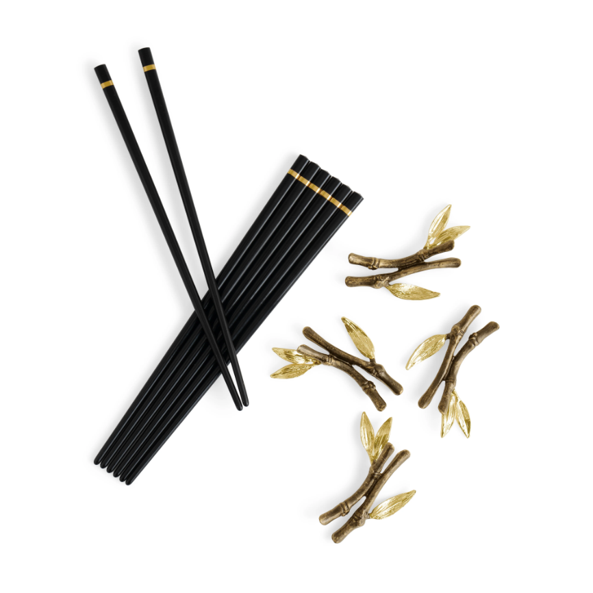 Zen Garden Chopsticks & Stand Set