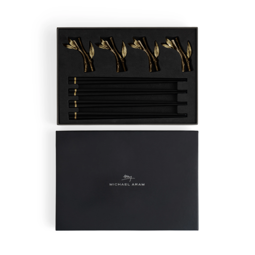 Zen Garden Chopsticks & Stand Set