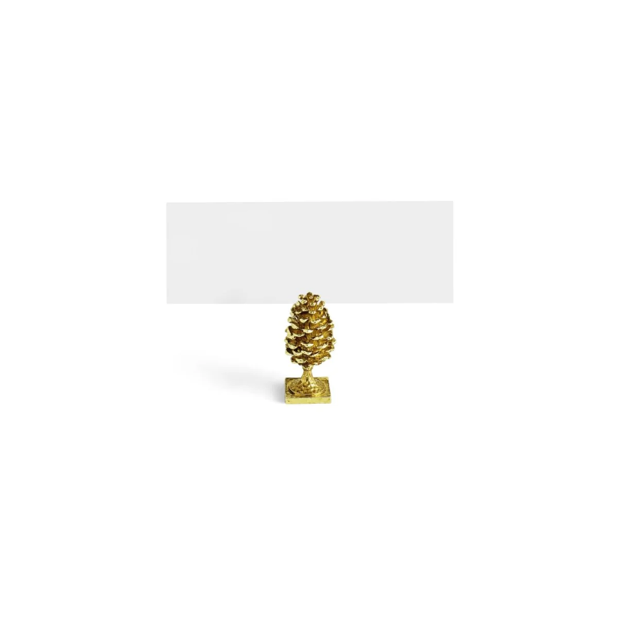 Pine Cone Place Card Holder Set