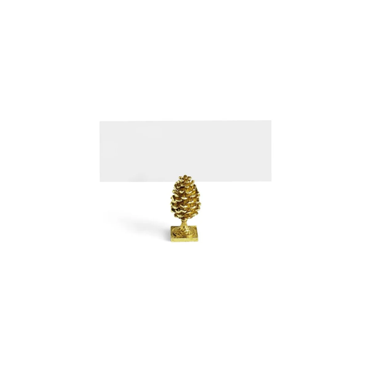 Pine Cone Place Card Holder Set
