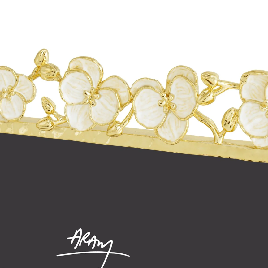 Orchid Sculpted 5X7 Frame