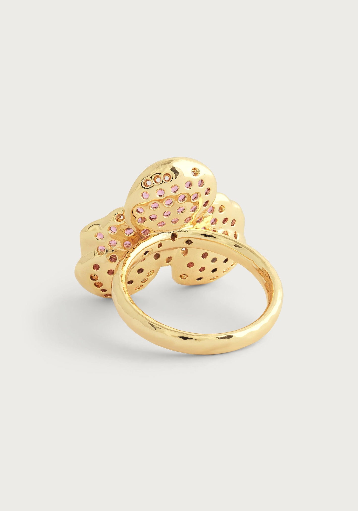 Orchid Pink Pavé Ring