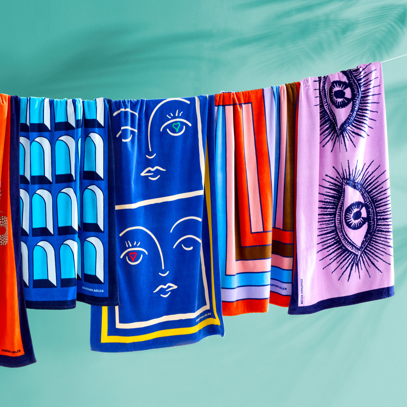 Eyes Beach Towel