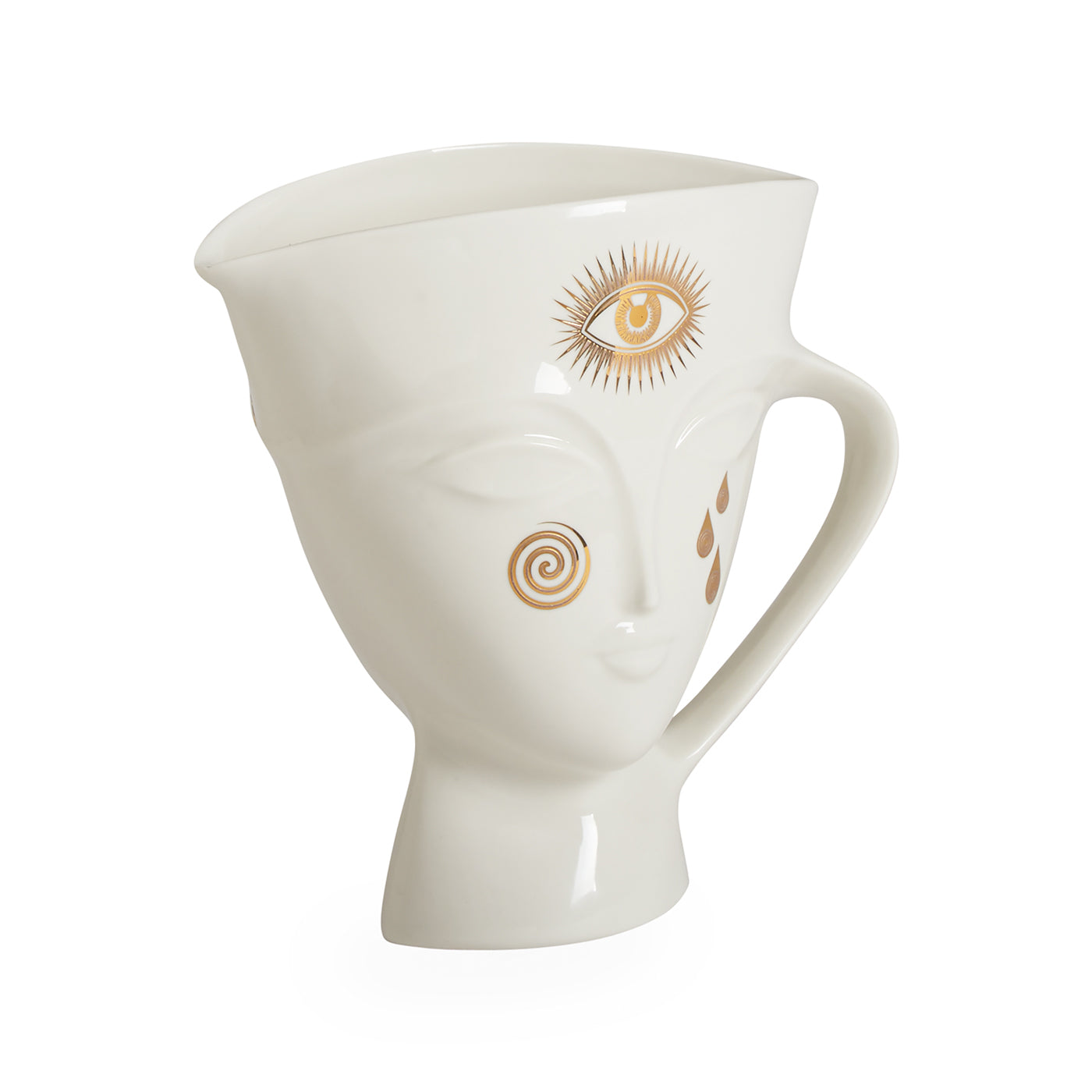 Gilded Giuliette Pitcher