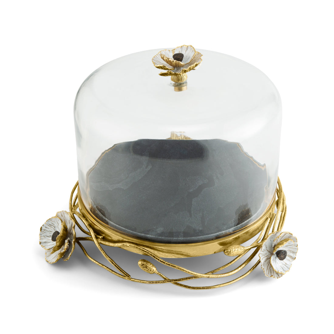 Anemone Cake Stand w/ Dome