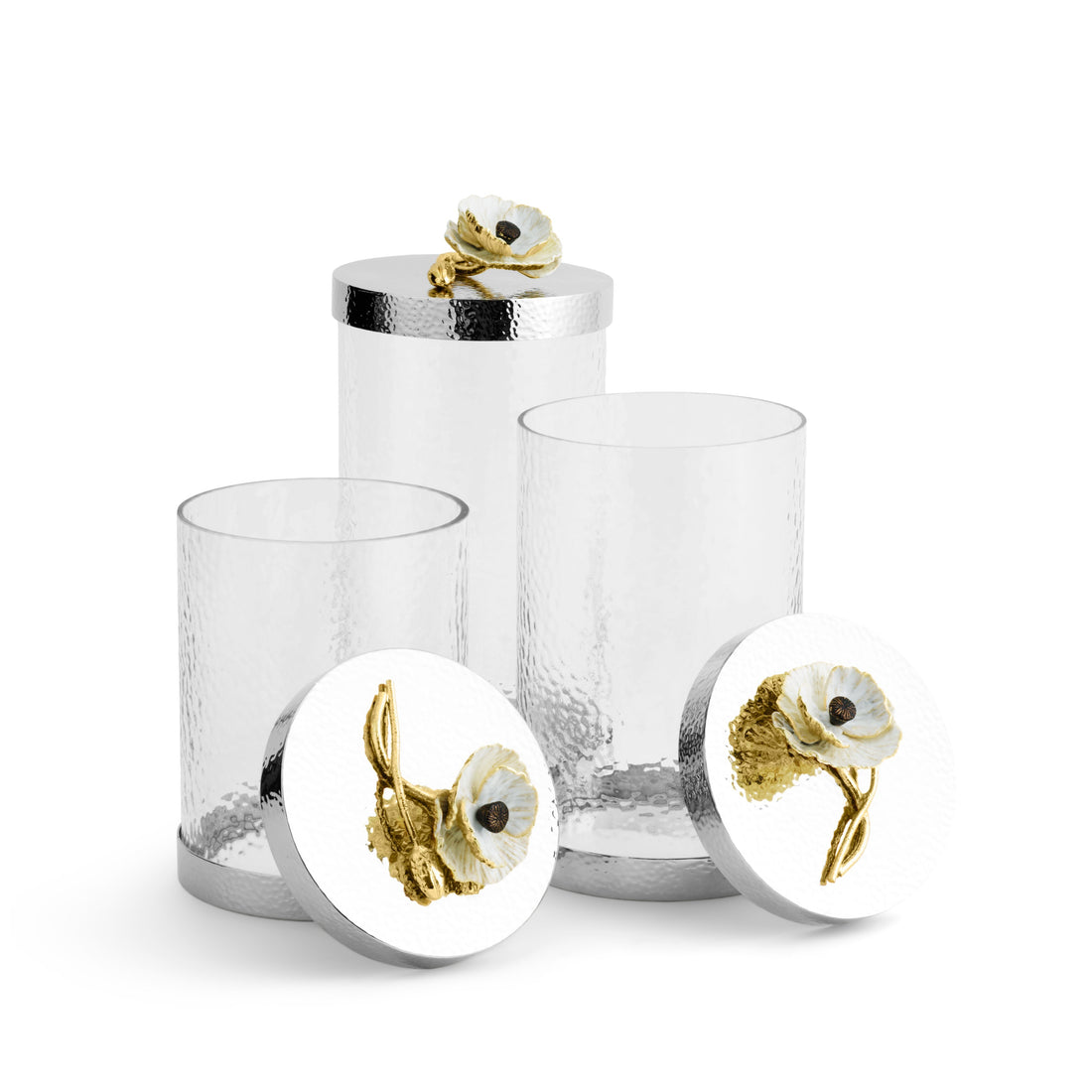 Anemone Canisters (MD - 9.5”H, 5.25” Dia., 72 Oz.)