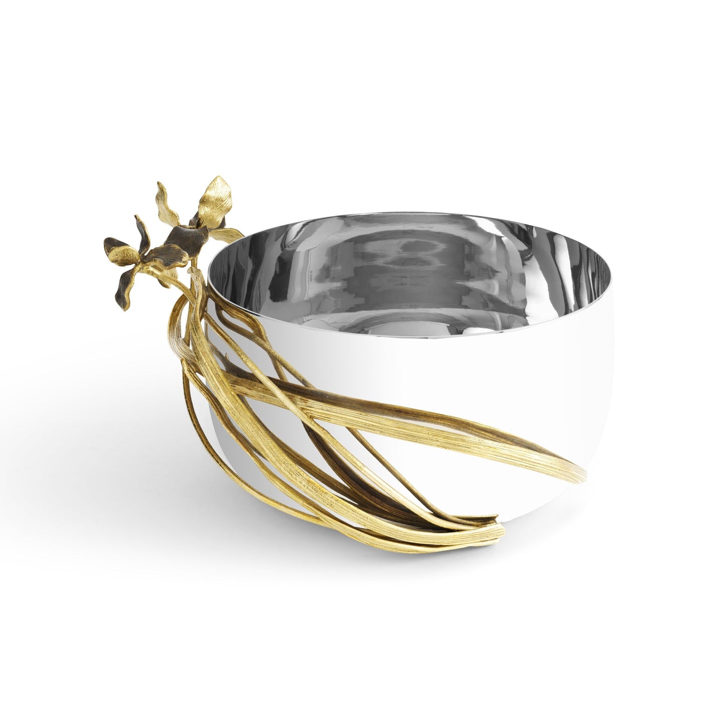 Black Iris Large Bowl