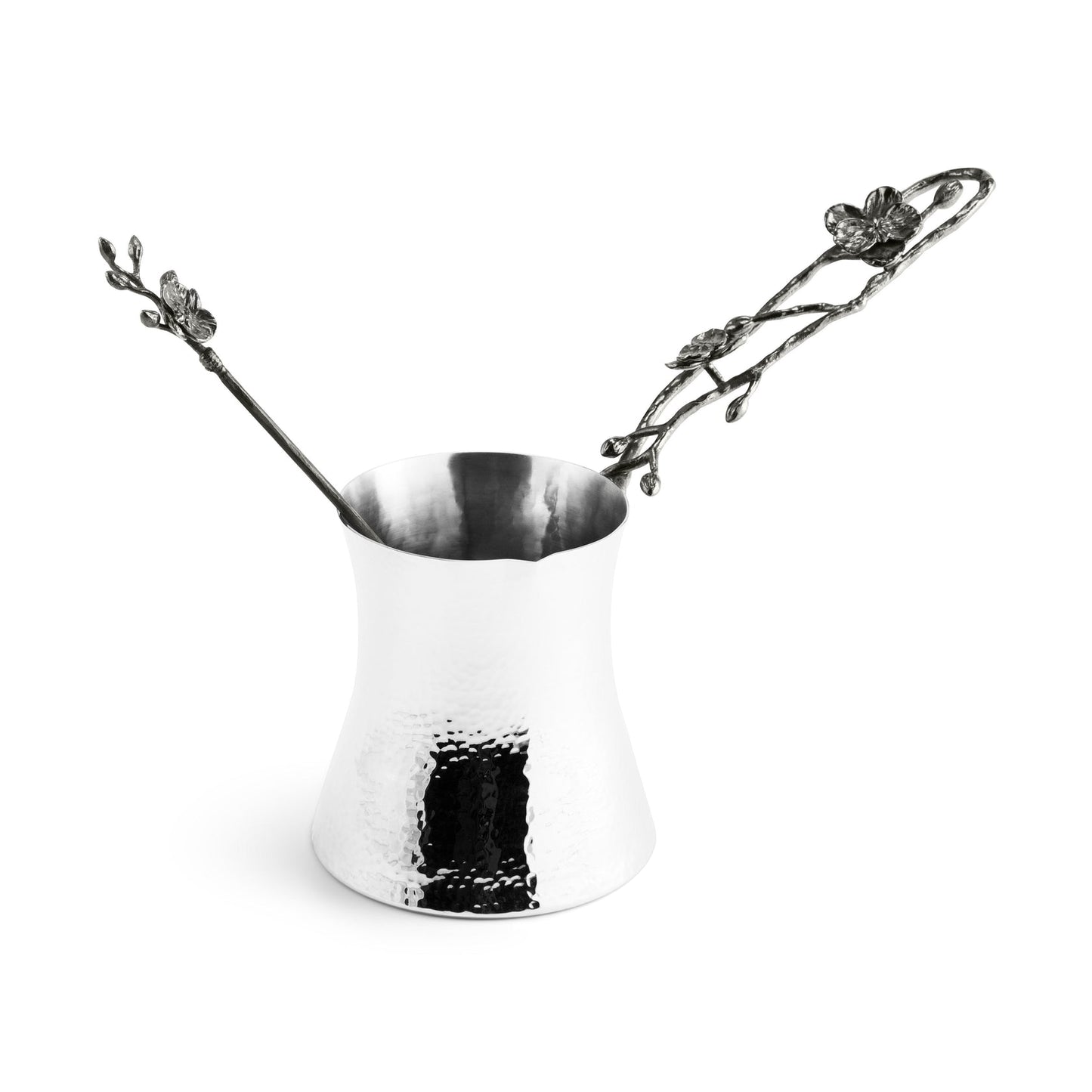 Black Orchid Coffee Pot w/ Spoon