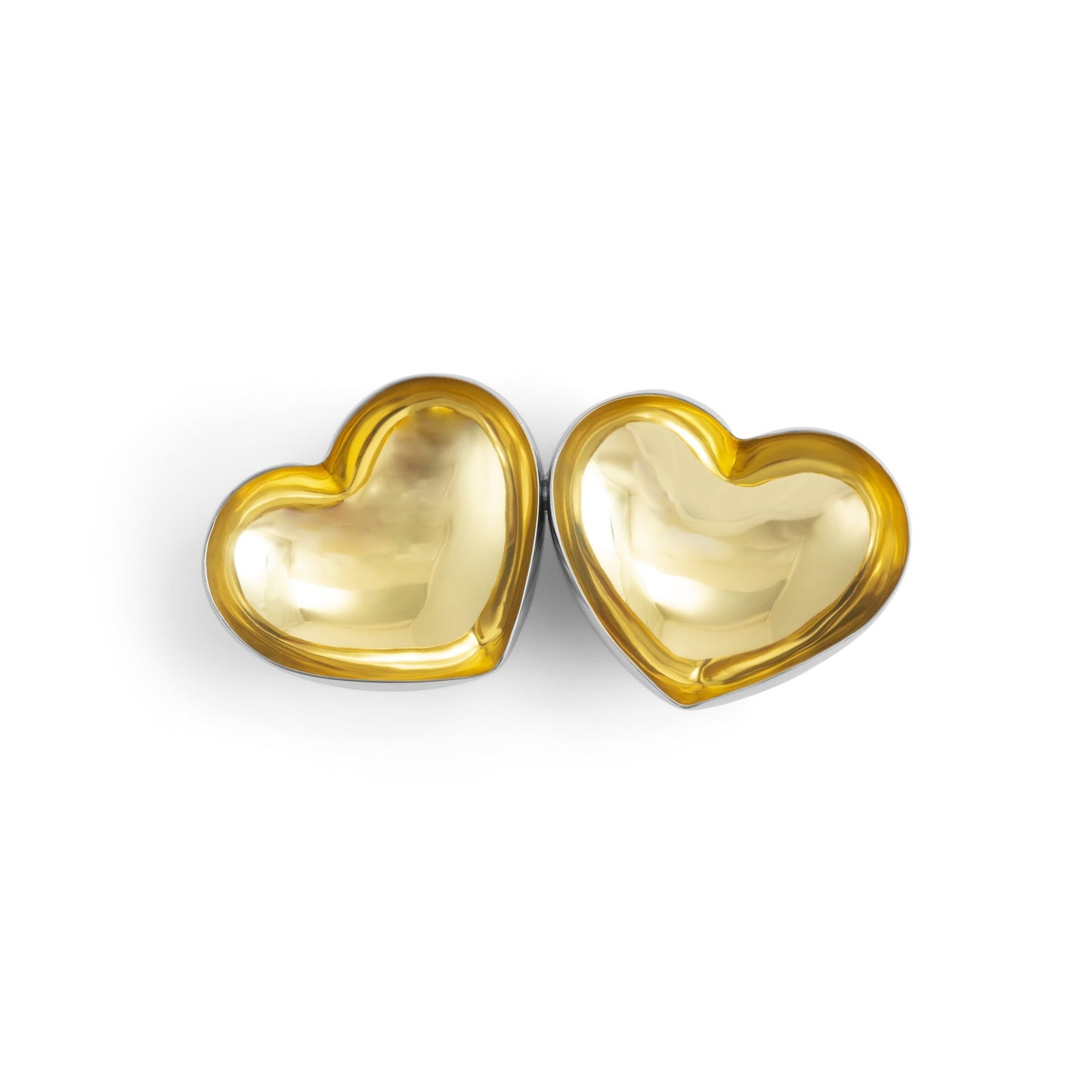 Heart Dish Gold - Double