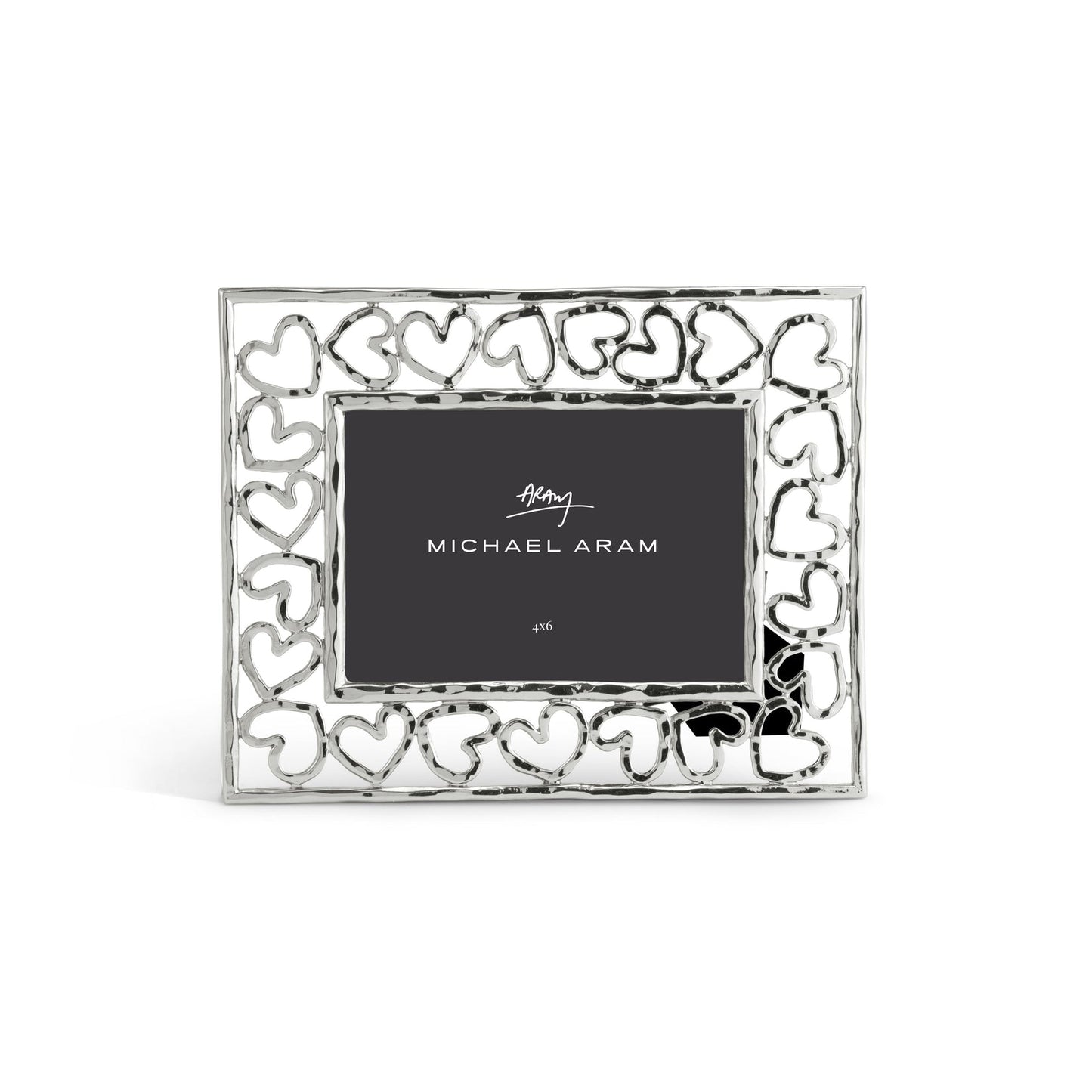 Heart Frame - Silver / 4x6
