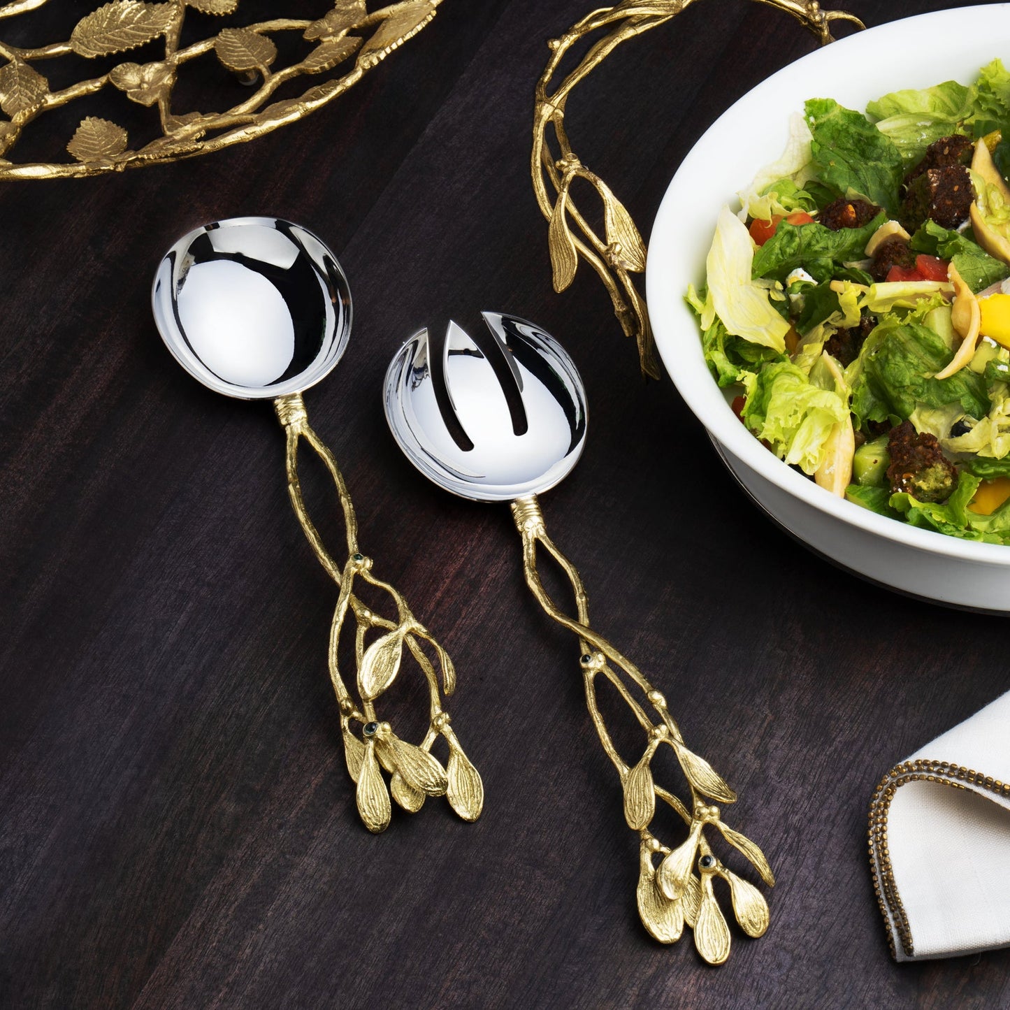 Mistletoe Serving Set