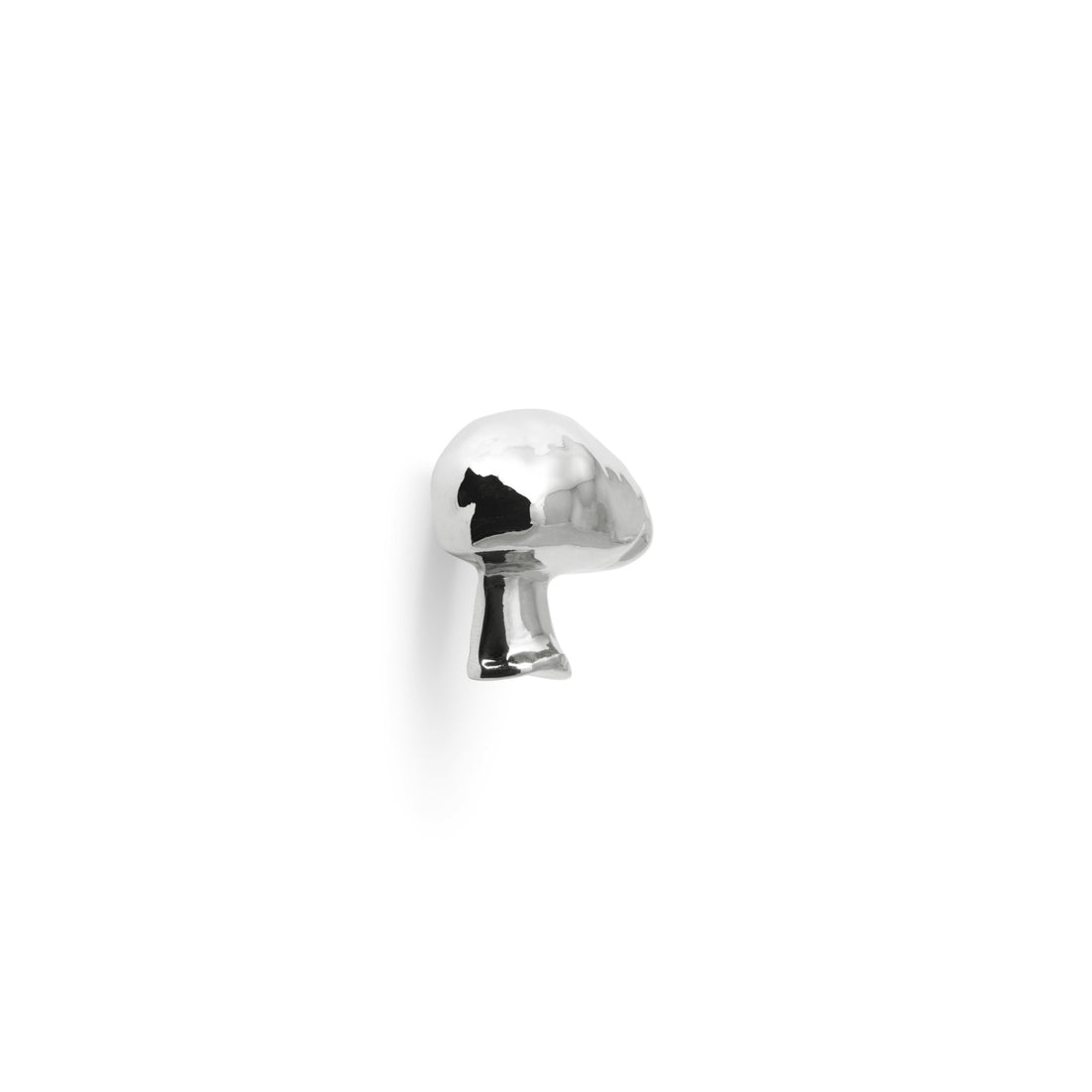 Mushroom Knob - Silver