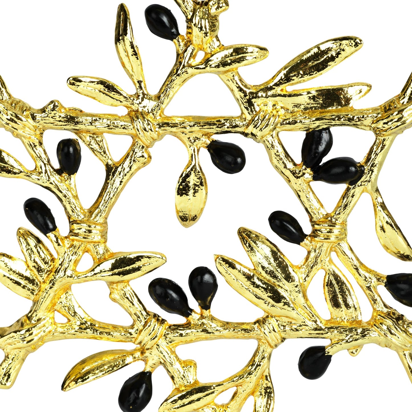 Olive Branch Star Ornament