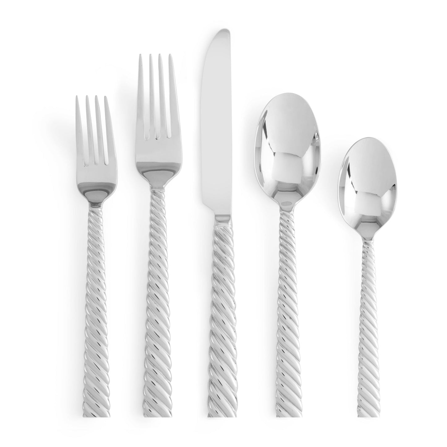 Twist 5-Piece Flatware Set