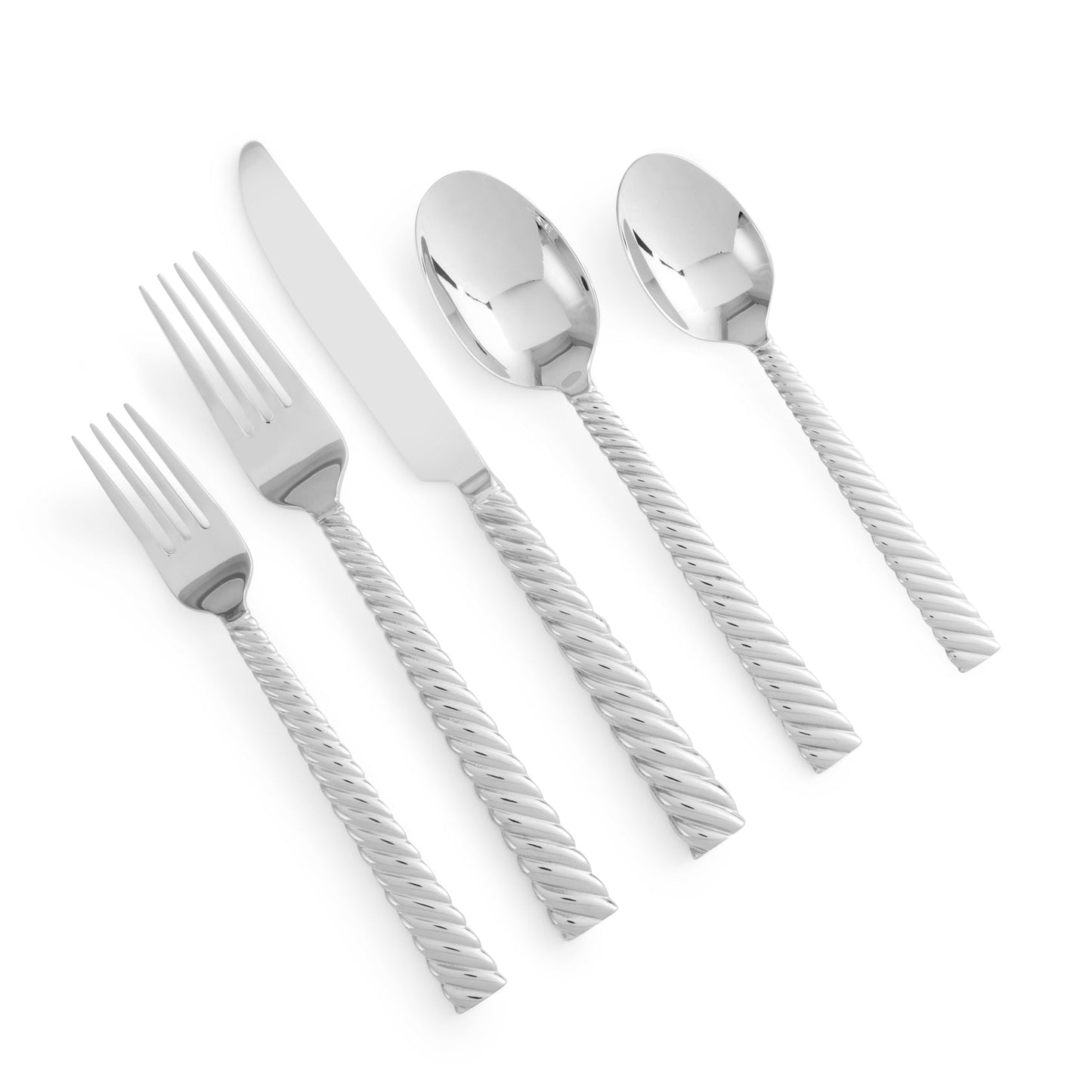 Twist 5-Piece Flatware Set