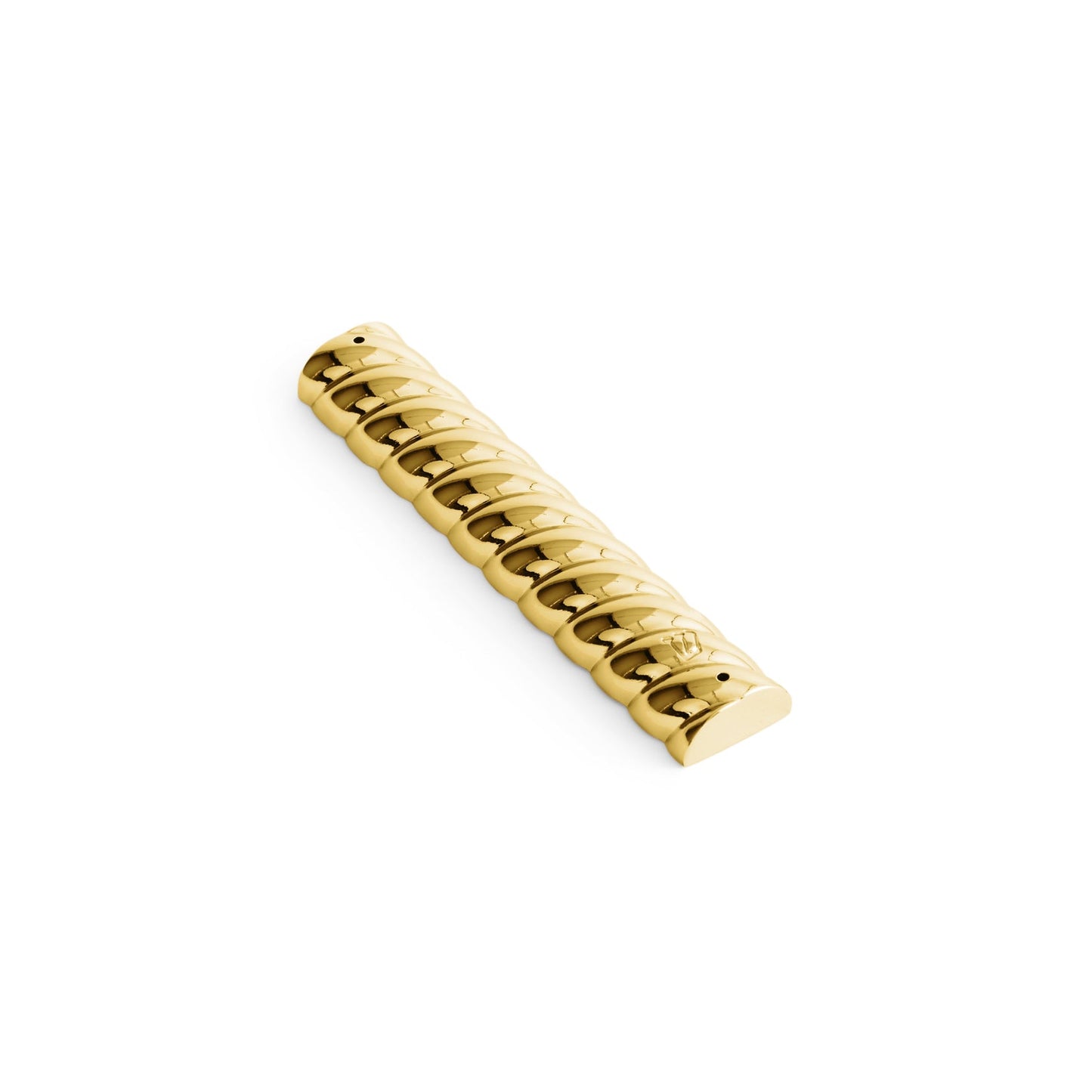 Twist Gold Mezuzah