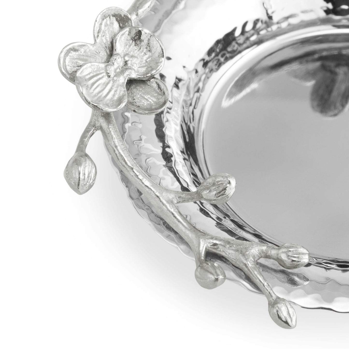 White Orchid Wine Stopper - Coaster