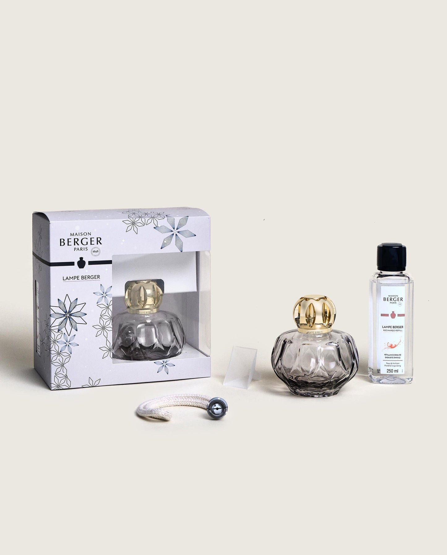 Rosalie Blue Fragrance Lamp Gift Set with Exquisite Sparkle
