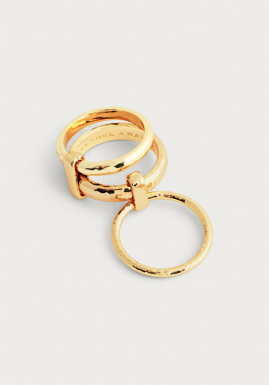 Farrier Triple Connected Ring