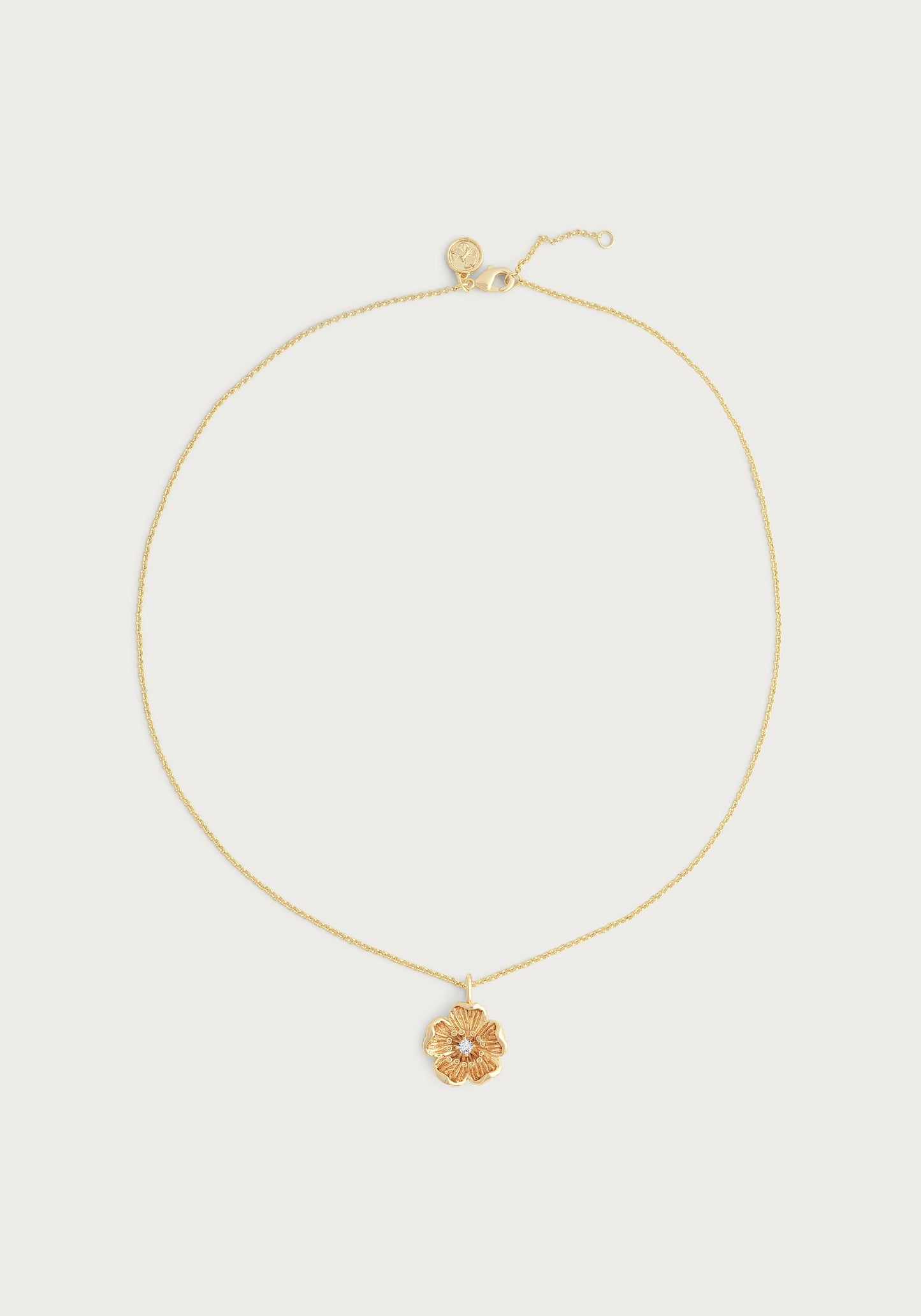 Wildflowers Gold Pendant Necklace