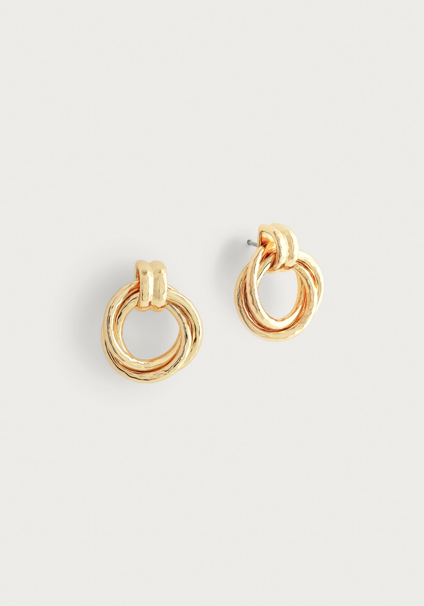 Neptune Triple Ring Earrings