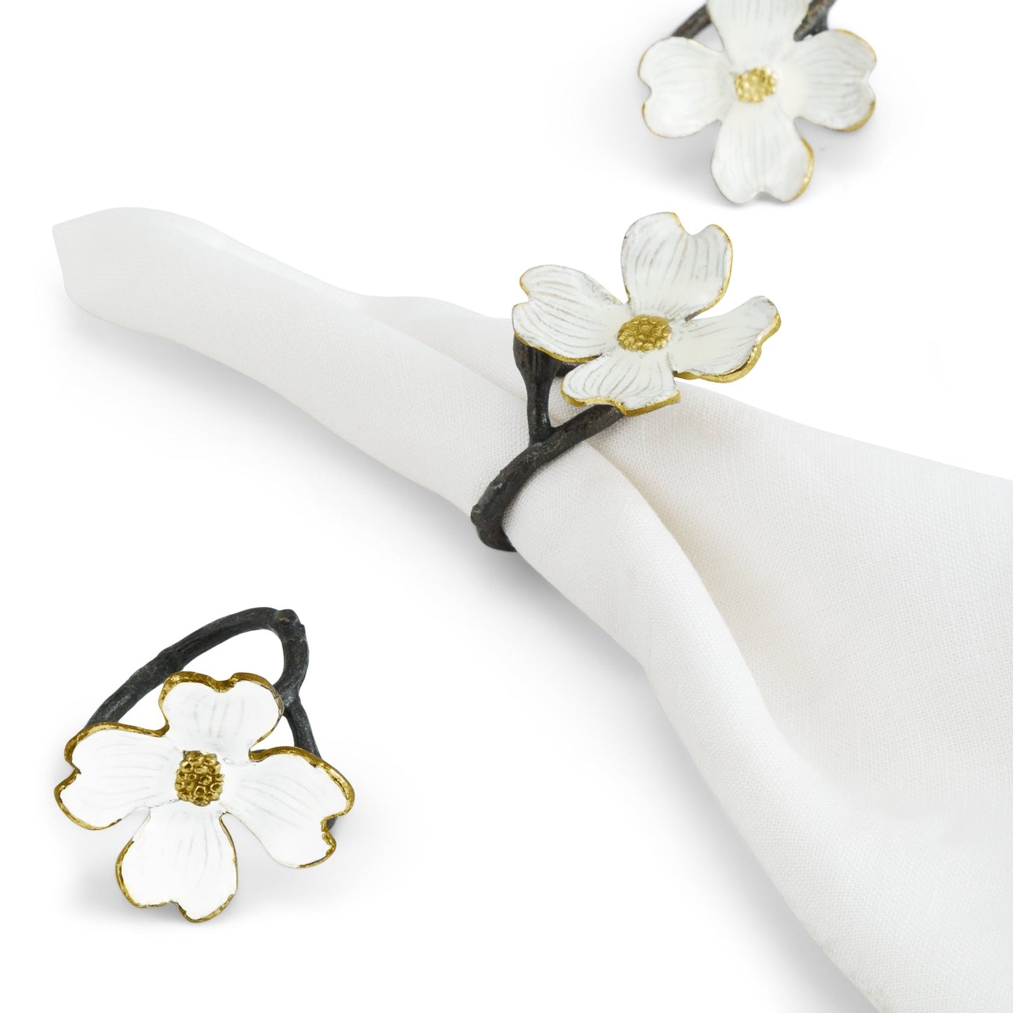 Dogwood Napkin Rings