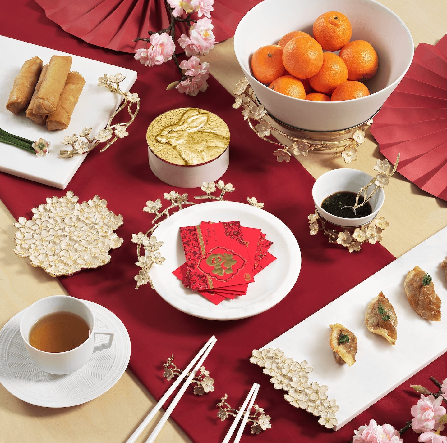 Cherry Blossom Trinket Tray