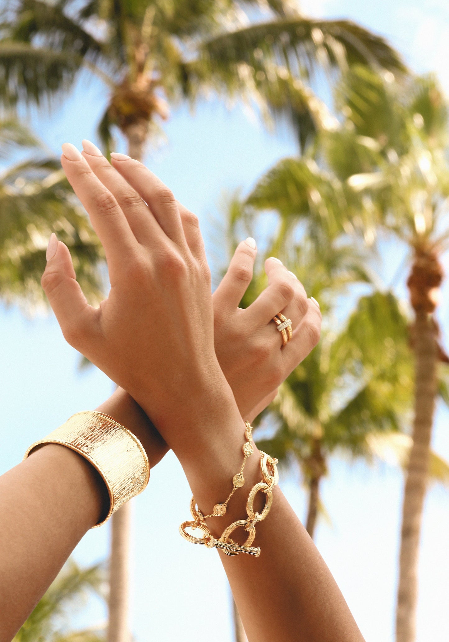 Butterfly Coin Charm Bracelet