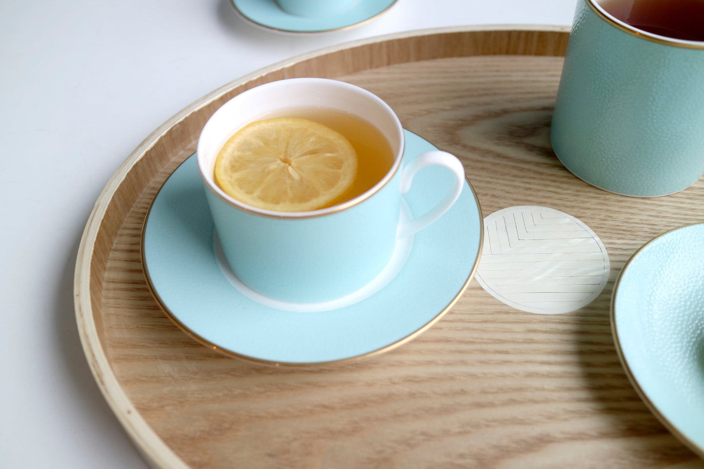 Charlotte - Set of 2, Cups and Saucers