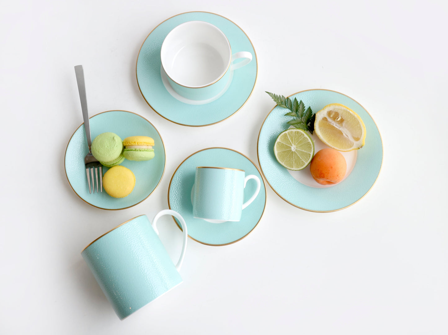 Charlotte - Set of 2, Cups and Saucers