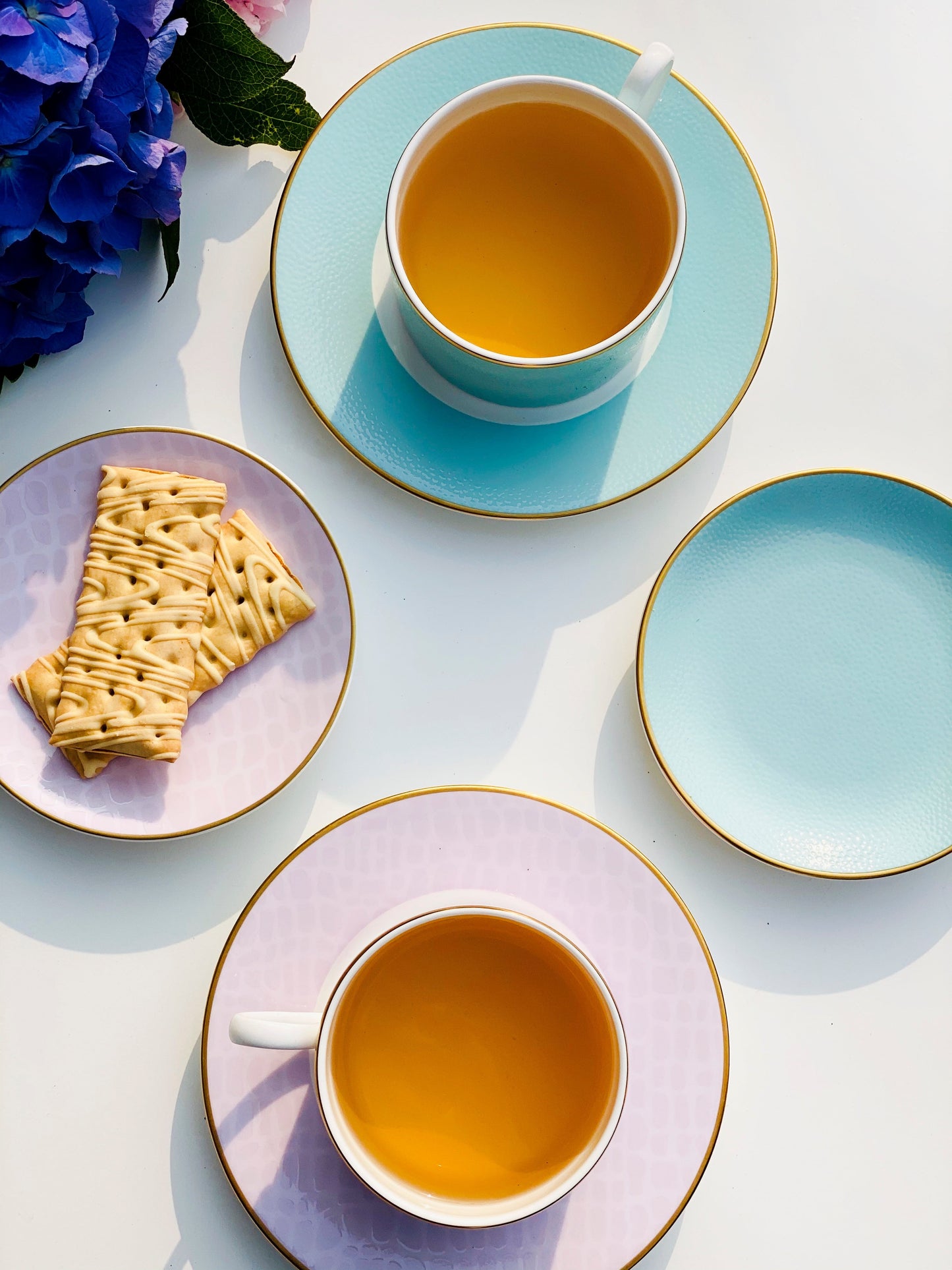 Charlotte - Set of 2, Cups and Saucers