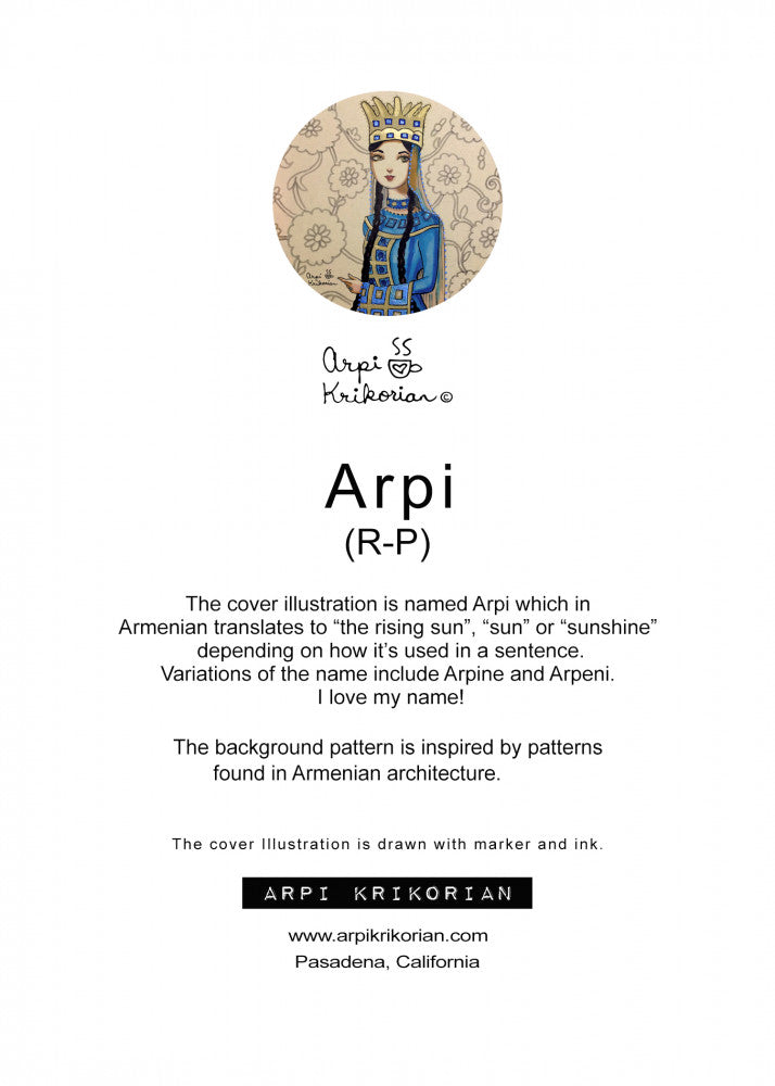 Arpi Greeting Card