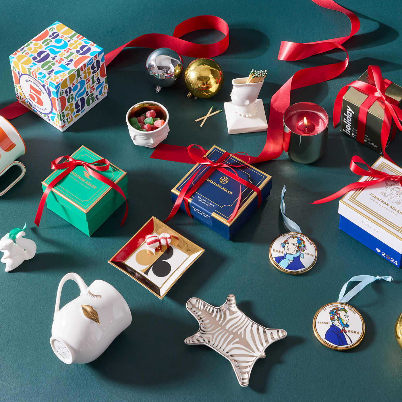 Gilded Mr. & Mrs. Muse Mug