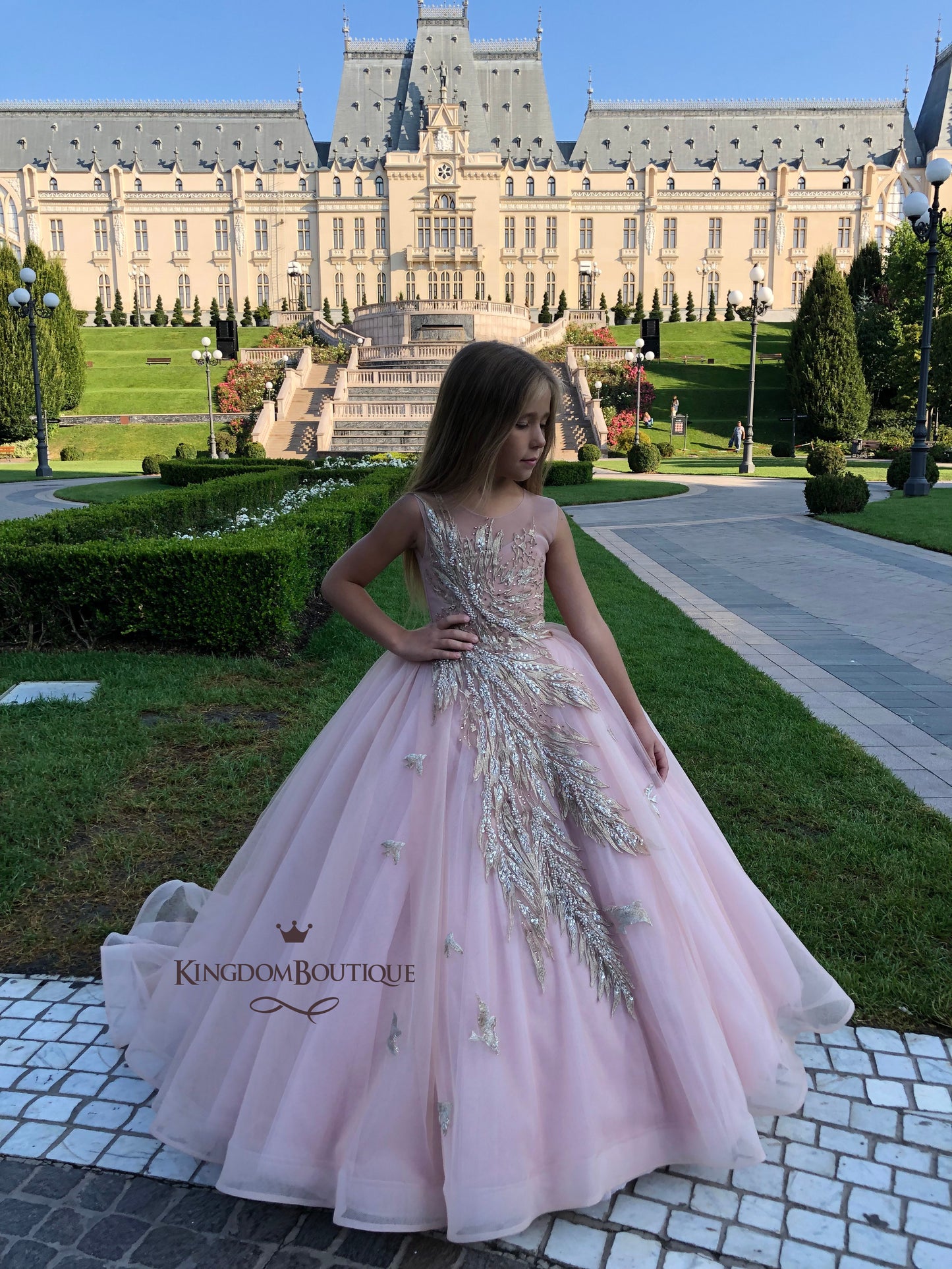 Dress 21-143 Rose Gold