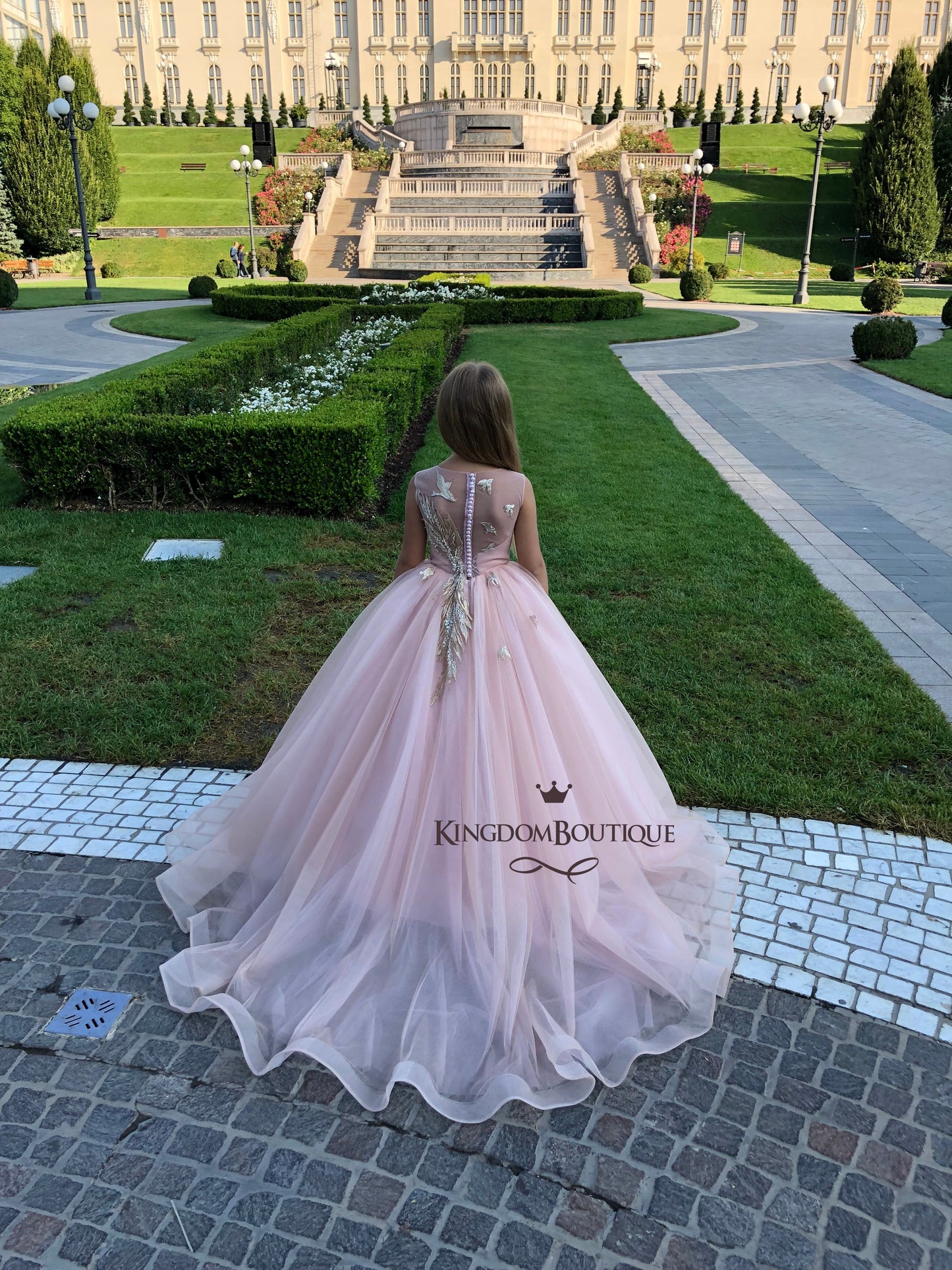 Dress 21-143 Rose Gold