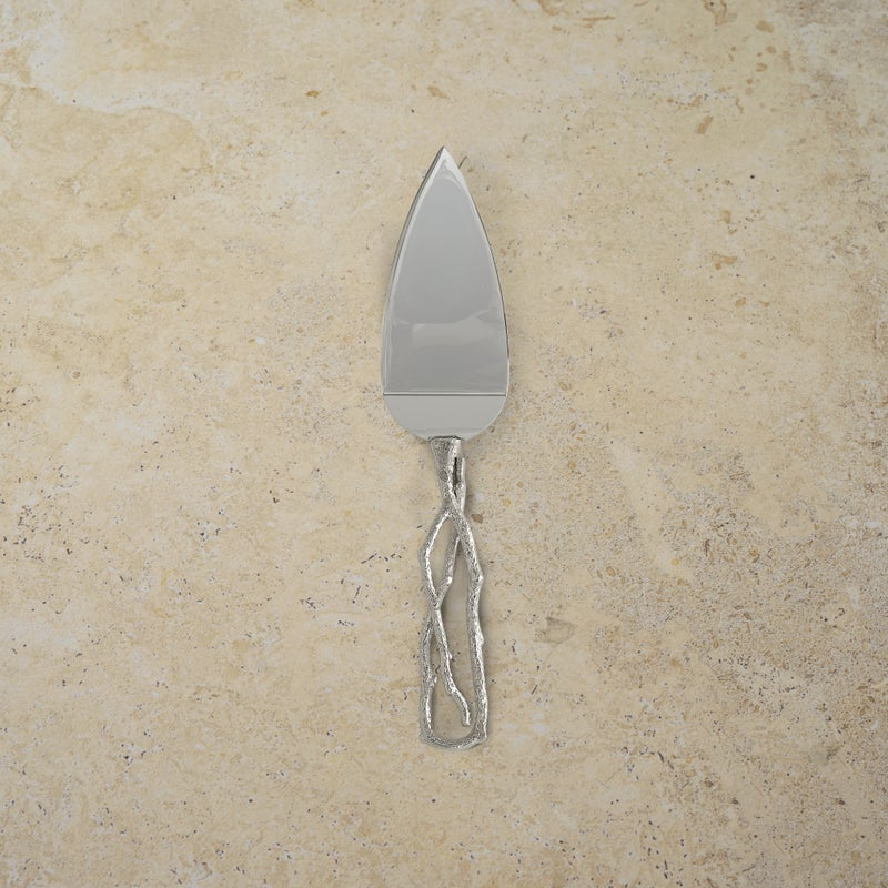 Pomegranate Silver & Gold Cake Knife