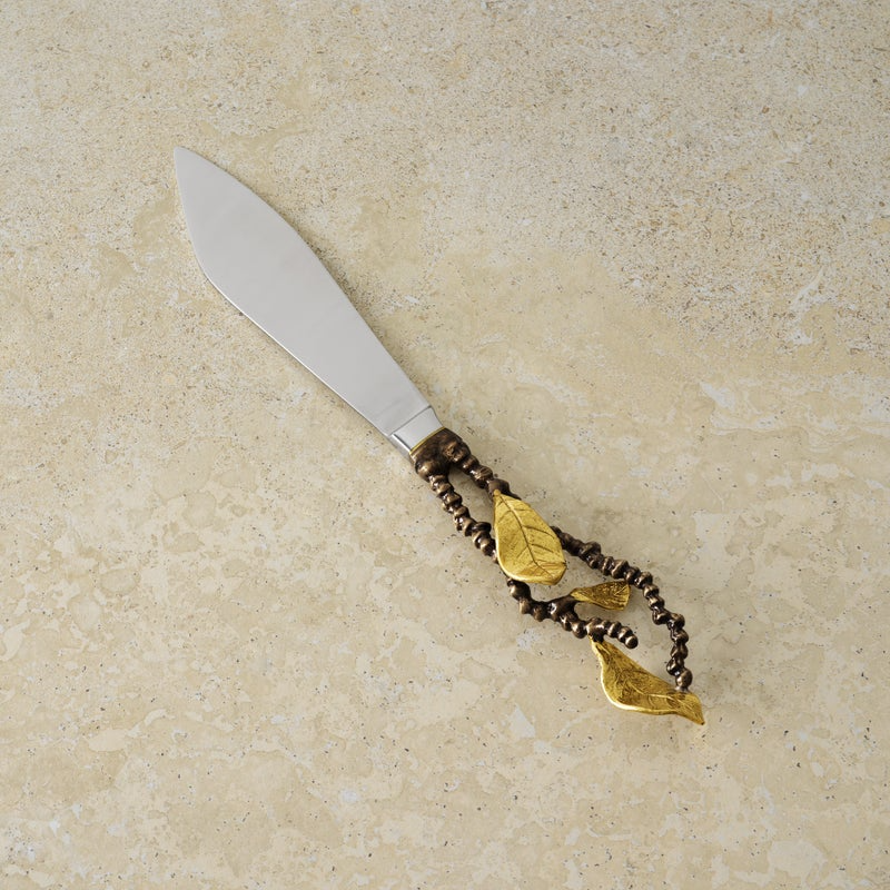 Vintage Bloom Cake Server