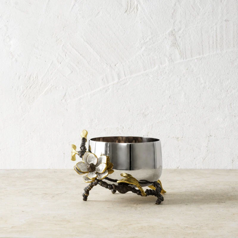 Vintage Bloom Nut Bowl