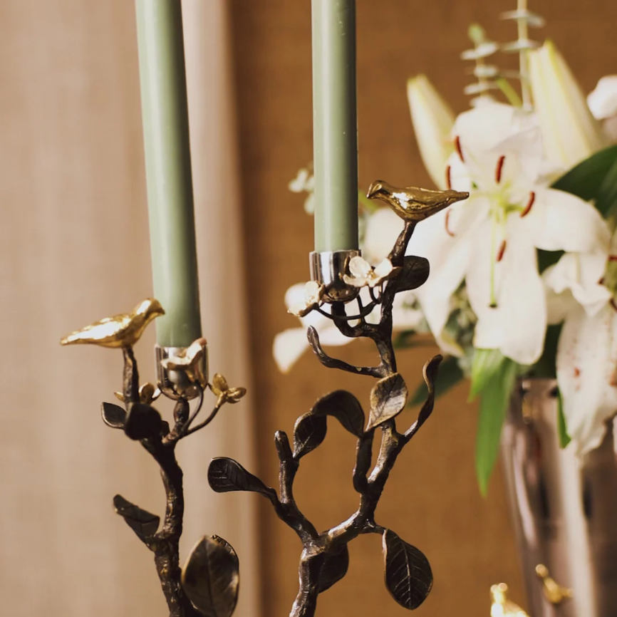 Lovebirds Candelabra