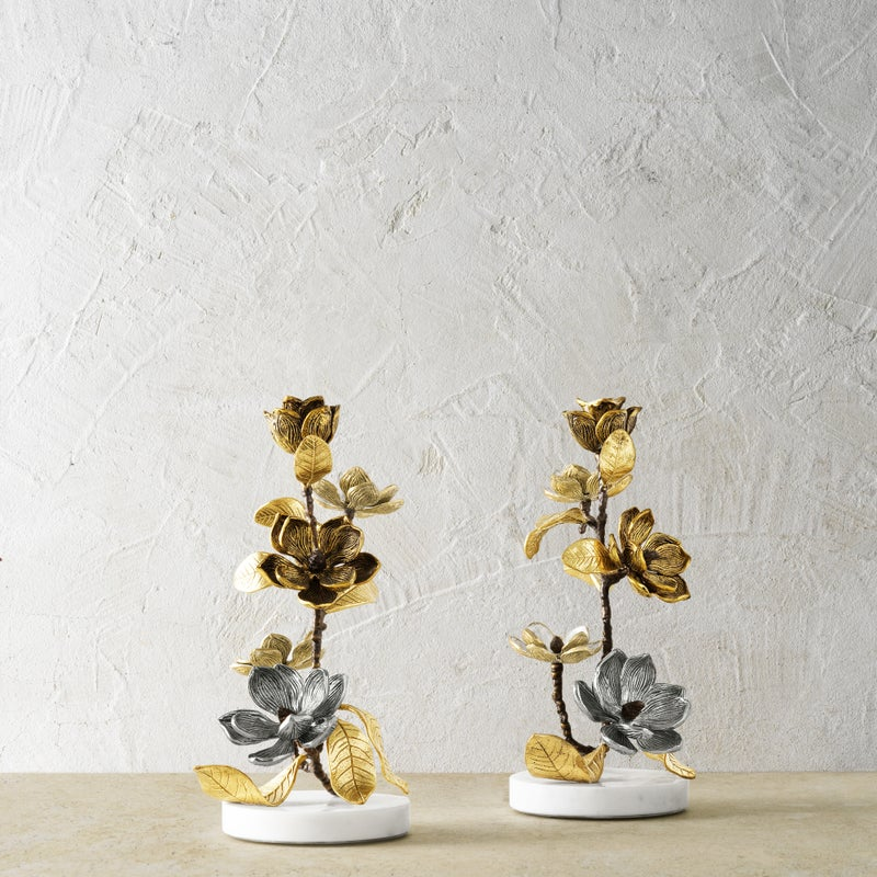 Vintage Bloom Candleholders
