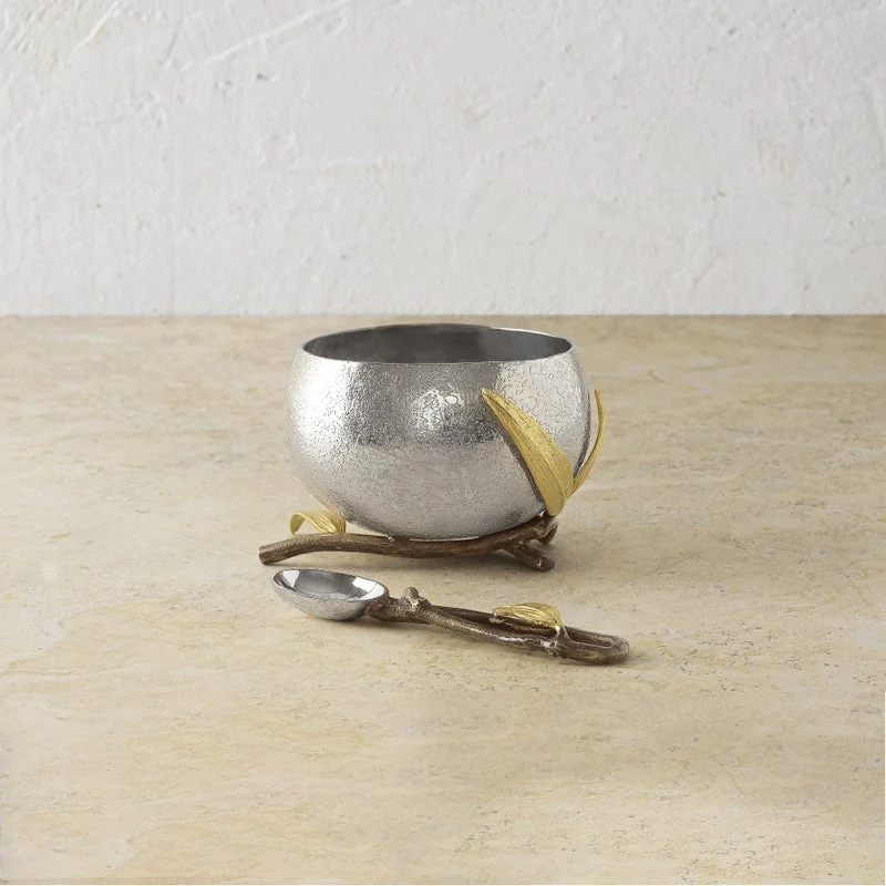 Zen Garden Nut Bowl with Spoon