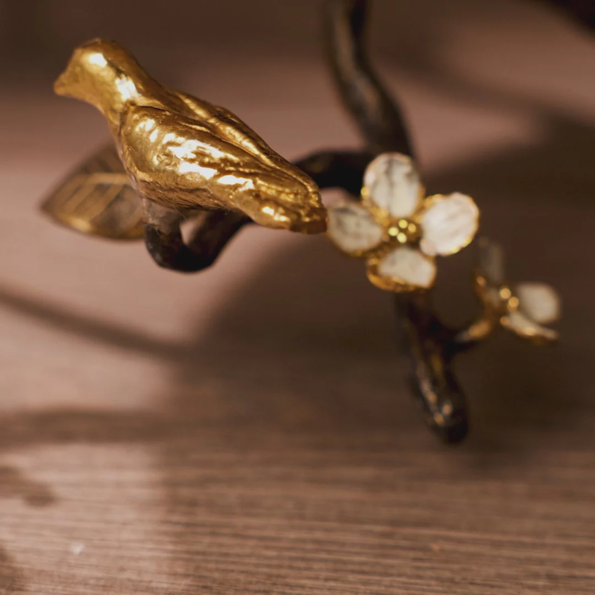 Lovebirds Cake Stand with Dome